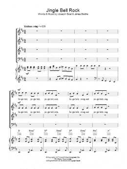 page one of Jingle Bell Rock (arr. Peter Foggitt) (SATB Choir)