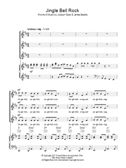 page one of Jingle Bell Rock (arr. Peter Foggitt) (SSA Choir)