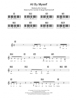 page one of All By Myself (Keyboard (Abridged))