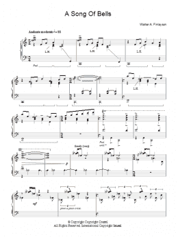 page one of A Song Of Bells (Piano Solo)