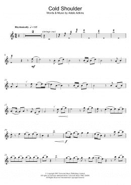 page one of Cold Shoulder (Flute Solo)