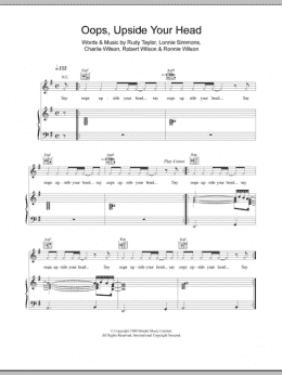 page one of Oops Upside Your Head (Piano, Vocal & Guitar Chords)