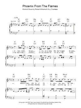 page one of Phoenix From The Flames (Piano, Vocal & Guitar Chords)