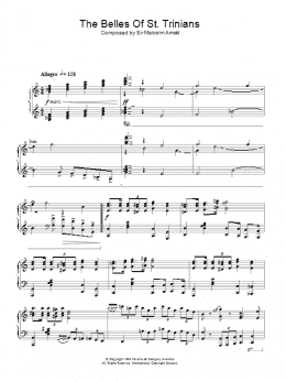 page one of The Belles Of St. Trinians (Piano Solo)
