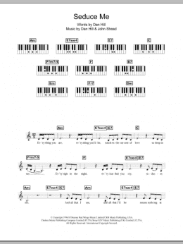 page one of Seduces Me (Piano Chords/Lyrics)