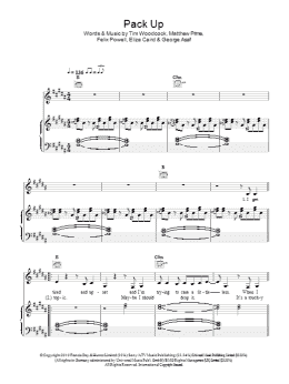 page one of Pack Up (Piano, Vocal & Guitar Chords)