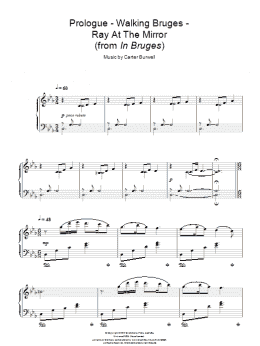 page one of Prologue - Walking Bruges - Ray At The Mirror (Piano Solo)