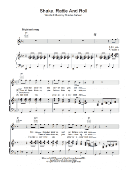 page one of Shake, Rattle And Roll (Piano, Vocal & Guitar Chords)