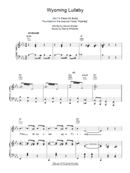 page one of Wyoming Lullaby (Piano, Vocal & Guitar Chords)