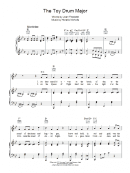 page one of The Toy Drum Major (Piano, Vocal & Guitar Chords)