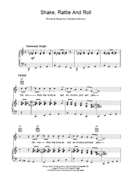 page one of Shake, Rattle And Roll (Piano, Vocal & Guitar Chords)