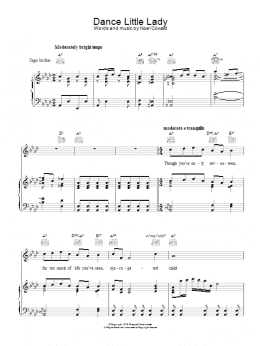 page one of Dance Little Lady (Piano, Vocal & Guitar Chords)