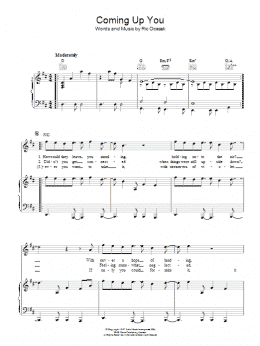 page one of Coming Up You (Piano, Vocal & Guitar Chords)