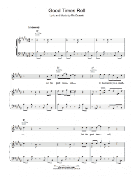 page one of Good Times Roll (Piano, Vocal & Guitar Chords)