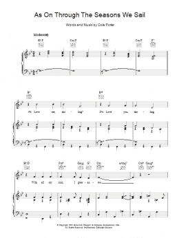 page one of As On Through The Seasons We Sail (Piano, Vocal & Guitar Chords)