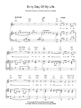 page one of Ev'ry Day Of My Life (Piano, Vocal & Guitar Chords)
