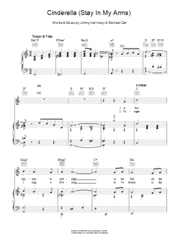 page one of Cinderella (Stay In My Arms) (Piano, Vocal & Guitar Chords)