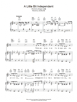 page one of A Little Bit Independent (Piano, Vocal & Guitar Chords)