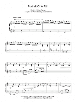 page one of Portrait Of A Flirt (Piano Solo)