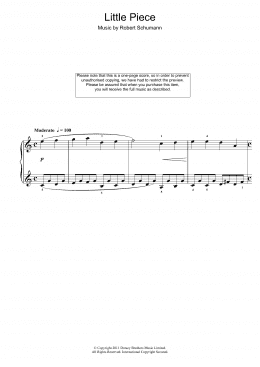 page one of Little Piece (Piano Solo)