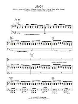 page one of Lift Off (Piano, Vocal & Guitar Chords)
