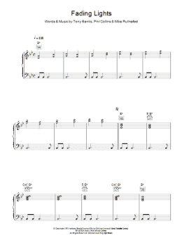 page one of Fading Lights (Piano, Vocal & Guitar Chords)