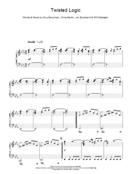 page one of Twisted Logic (Piano Solo)