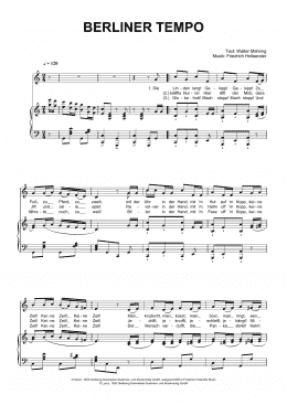 page one of Berliner Tempo (Piano & Vocal)
