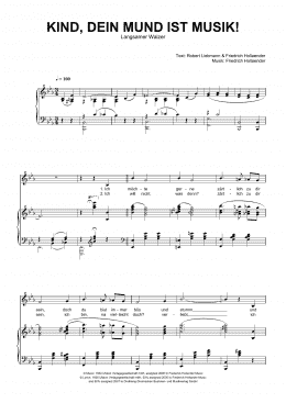 page one of Kind, Dein Mund Ist Musik! (Piano & Vocal)
