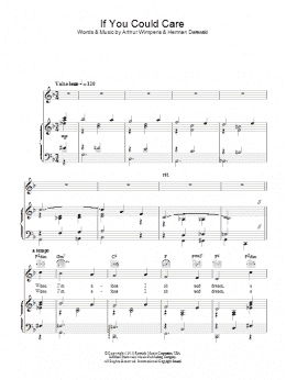 page one of If You Could Care (Piano, Vocal & Guitar Chords)