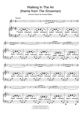 page one of Walking In The Air (theme from The Snowman) (Trumpet Solo)