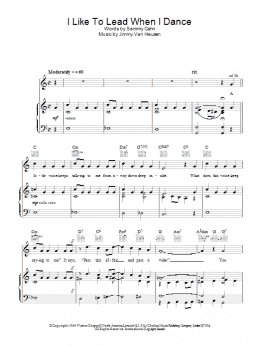page one of I Like To Lead When I Dance (Piano, Vocal & Guitar Chords)