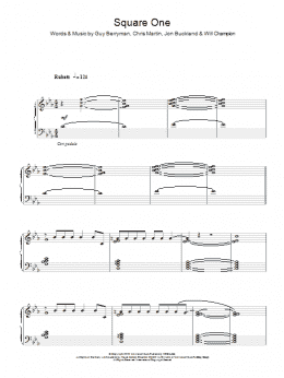 page one of Square One (Piano Solo)