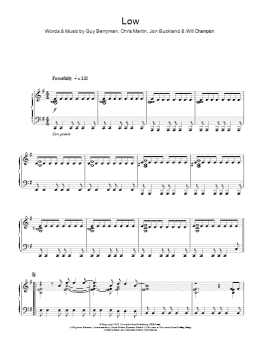 page one of Low (Piano Solo)
