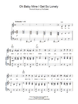 page one of Oh, Baby Mine (I Get So Lonely) (Piano, Vocal & Guitar Chords)