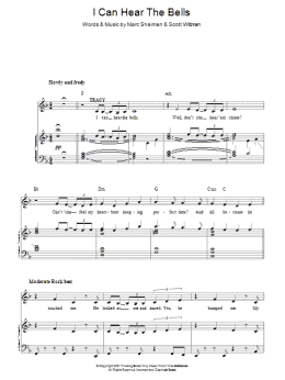 page one of I Can Hear The Bells (Piano, Vocal & Guitar Chords)