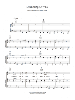 page one of Dreaming Of You (Piano, Vocal & Guitar Chords)