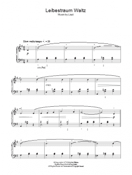 page one of Liebestraume (Piano Solo)