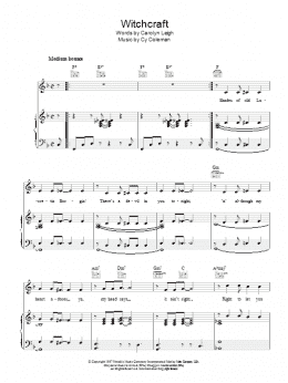 page one of Witchcraft (Piano, Vocal & Guitar Chords)