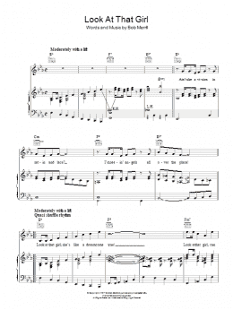 page one of Look At That Girl (Piano, Vocal & Guitar Chords)