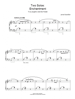 page one of Enchantment (Piano Solo)