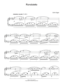 page one of Rondoletto (Piano Solo)