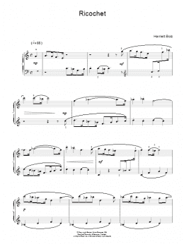 page one of Ricochet (Piano Solo)