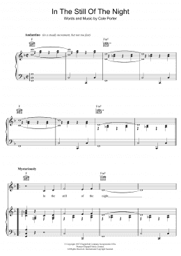 page one of In The Still Of The Night (Piano, Vocal & Guitar Chords)