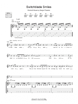 page one of Switchblade Smiles (Guitar Tab)
