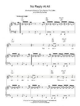 page one of No Reply At All (Piano, Vocal & Guitar Chords)