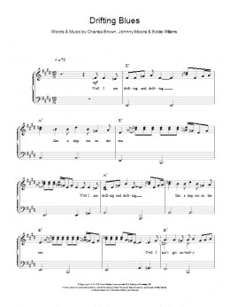 page one of Drifting Blues (Piano & Vocal)