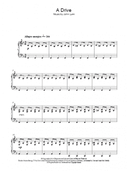 page one of A Drive (Piano Solo)