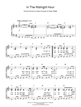 page one of In The Midnight Hour (Piano & Vocal)