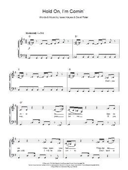 page one of Hold On, I'm Comin' (Piano & Vocal)
